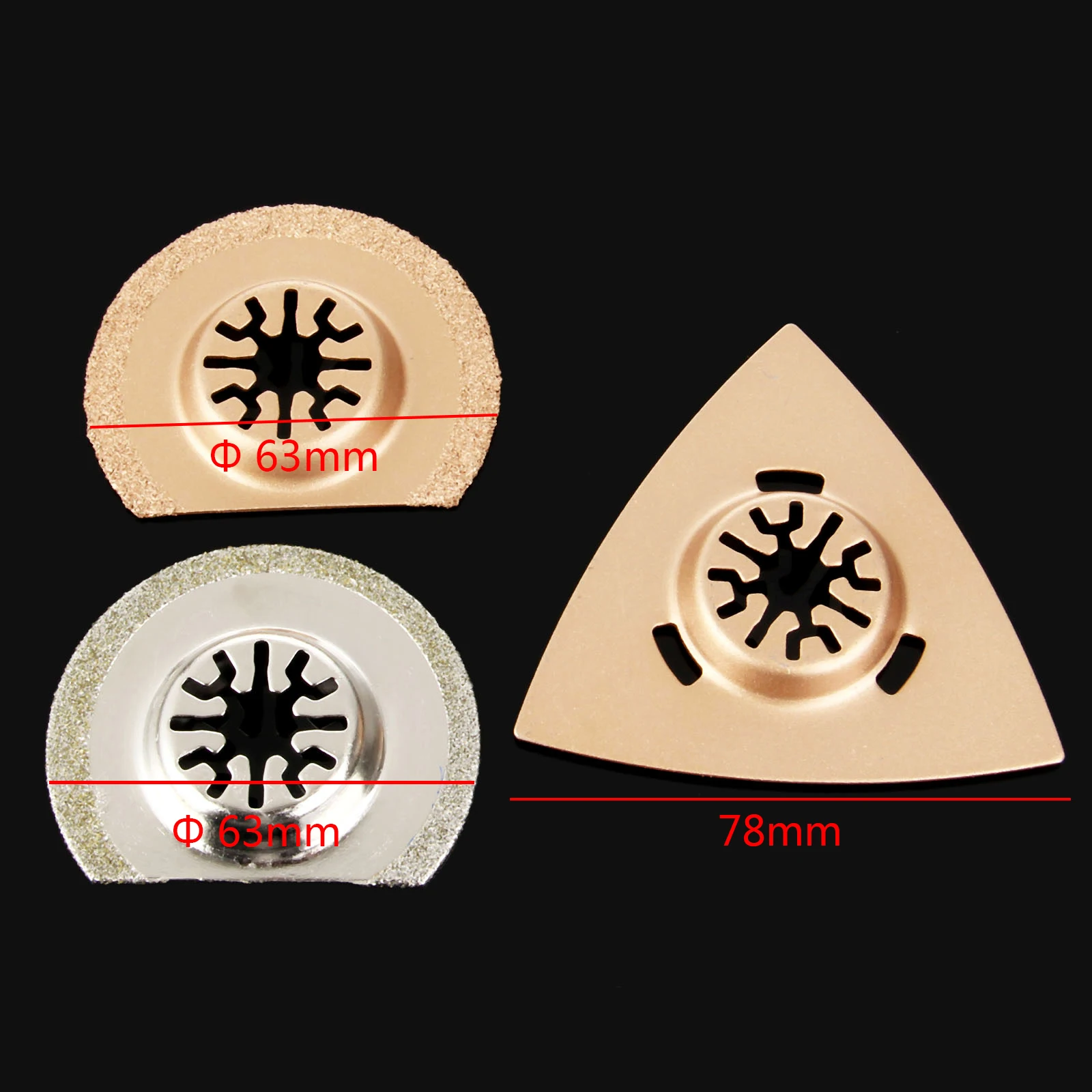 3 шт. Аксессуары Dremel Алмазный карбид Осциллирующий Мультитул пила для Multimaster Renovator