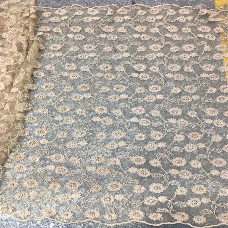 Розовые бусины Африканский стиль высокое качество сетка свадебная кружевная