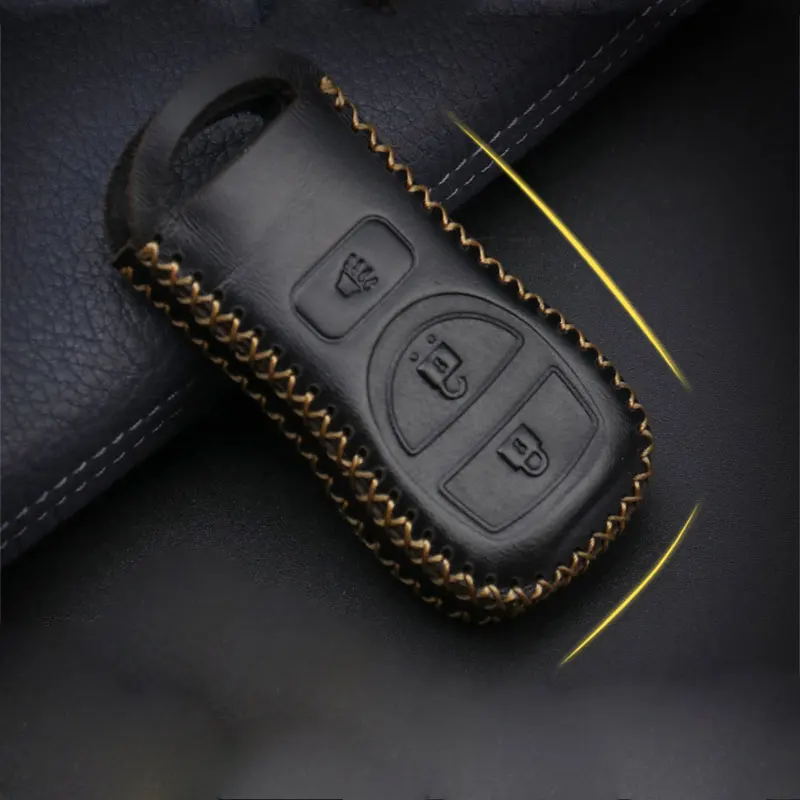 Новые чехлы для ключей чехол Qashqai Pathfinder Versa Tidda Murano Rogue X-Trail Smart Car Key Jacket 3 кнопки |