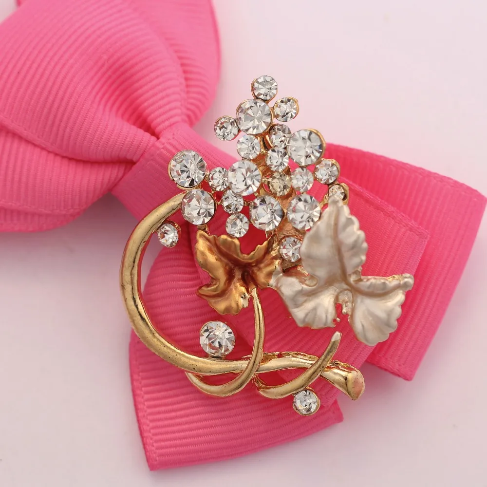 Популярные Три Цветы Броши Роскошные Для Женщин Воротник | Украшения и