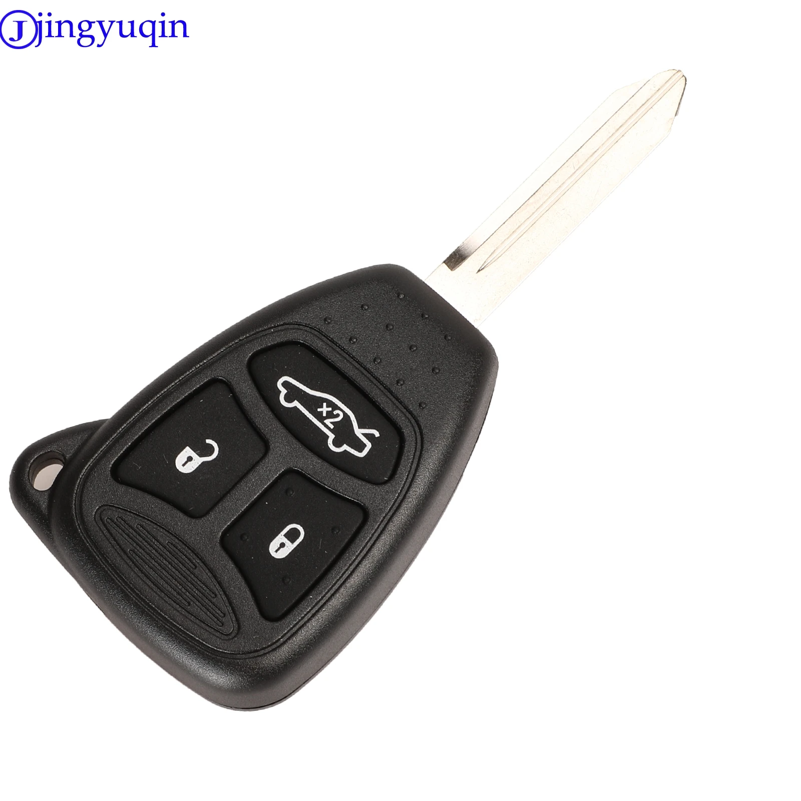 Jingyuqin 2/3/4 кнопки дистанционного ключа автомобиля оболочки чехол Fob для Dodge Jeep Commander