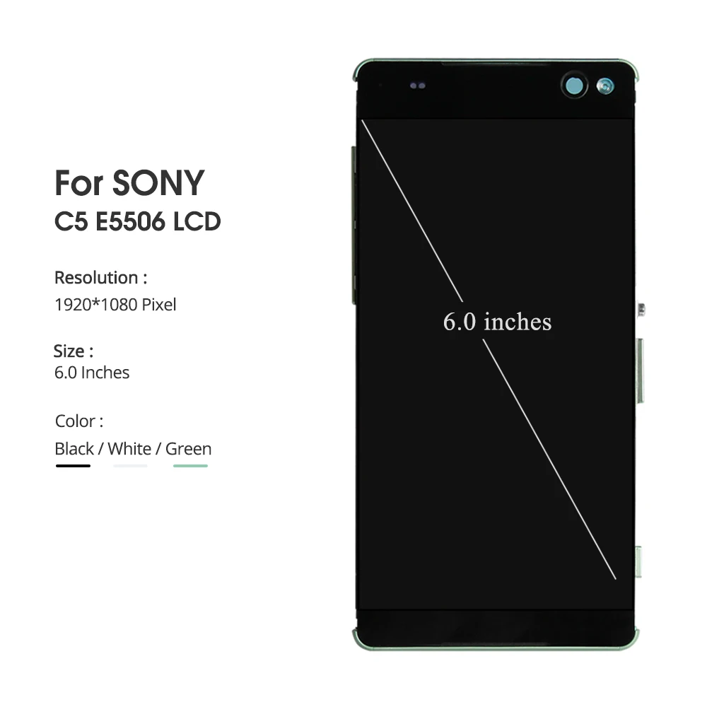 ЖК-дисплей 6 0 дюйма для SONY Xperia C5 с сенсорным экраном и дигитайзером Ultra в сборе