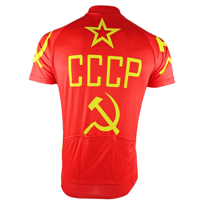 Мужская велосипедная майка HIRBGOD, одежда для велоспорта, CCCP, короткий рукав, Ropa Ciclismo, Ретро стиль, Майо Cyclisme, Классический Топ, одежда для велоспорта, NR236