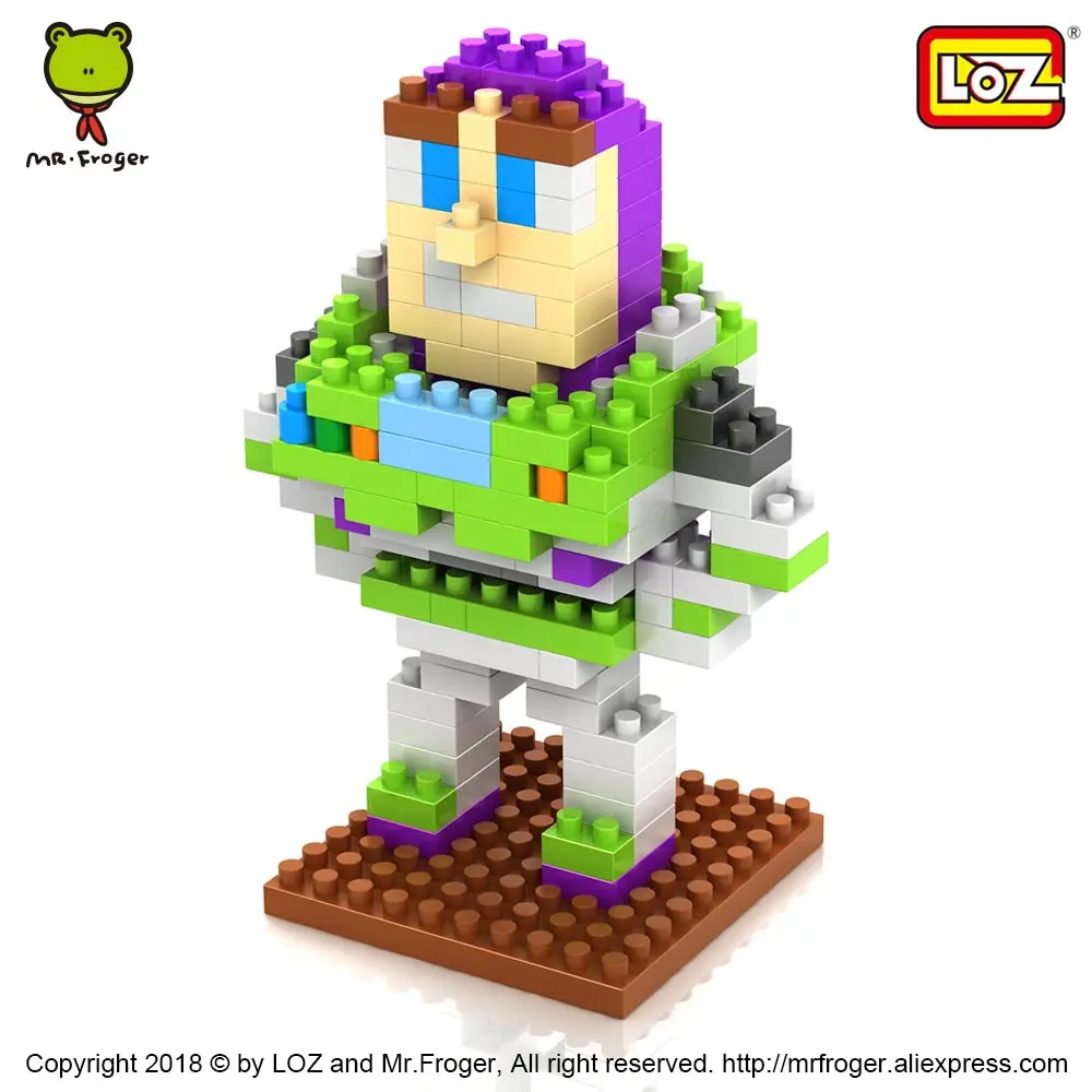 LOZ блоки Мини Строительные кирпичи Brinquedos Juguetes DIY игрушки для детей инопланетянин