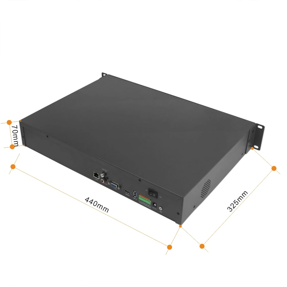 Svnvr 36CH H.265 4 K (8MP) Onvif Поддержка NVR 4x3 5 дюймов жесткого диска SATA HDD с P2P мобильного