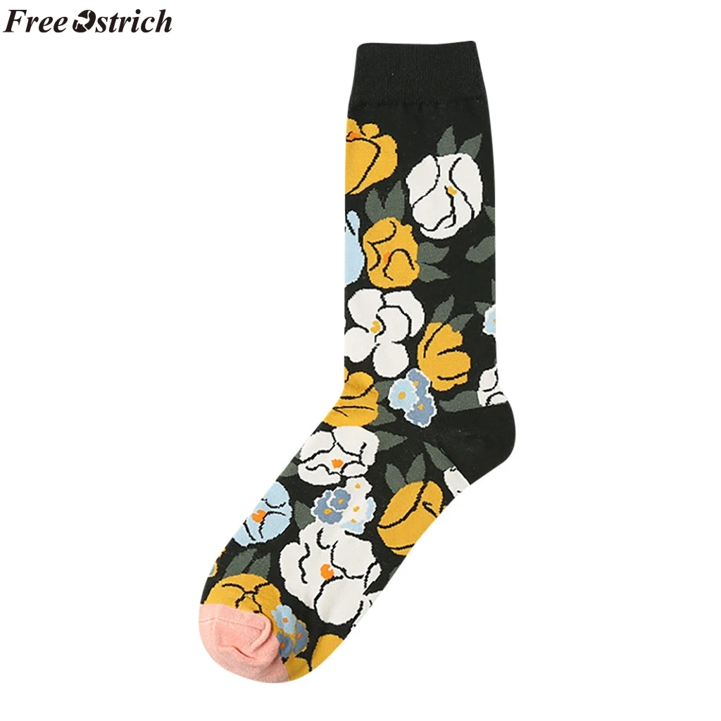 Бесплатная доставка Мода 2019 года Новинка для влюбленных забавные носки под