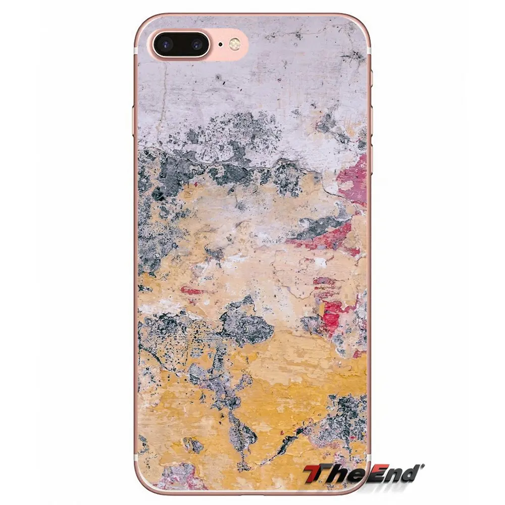 Текстура поверхности силиконовый чехол для телефона iPhone X 4 4S 5 5S 5C SE 6 6S 7 8 Plus Samsung