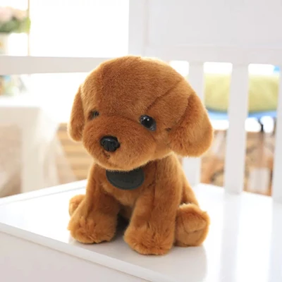 1 шт. 35 см Meng pet Шиба ину плюшевые игрушки куклы, моделирование мопса Тедди Хаски игрушки куклы, детские игрушки, детский подарок на день рождения - Цвет: 4