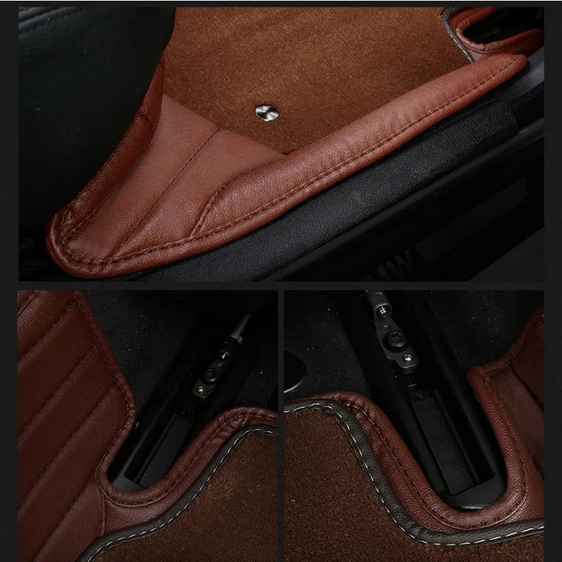 AutoDecorun Custom Fit автомобильные коврики для Dodge Journey JCUV 3 ряда автомобильный коврик ПВХ кожа автомобили ковер интерьерные аксессуары Стайлинг