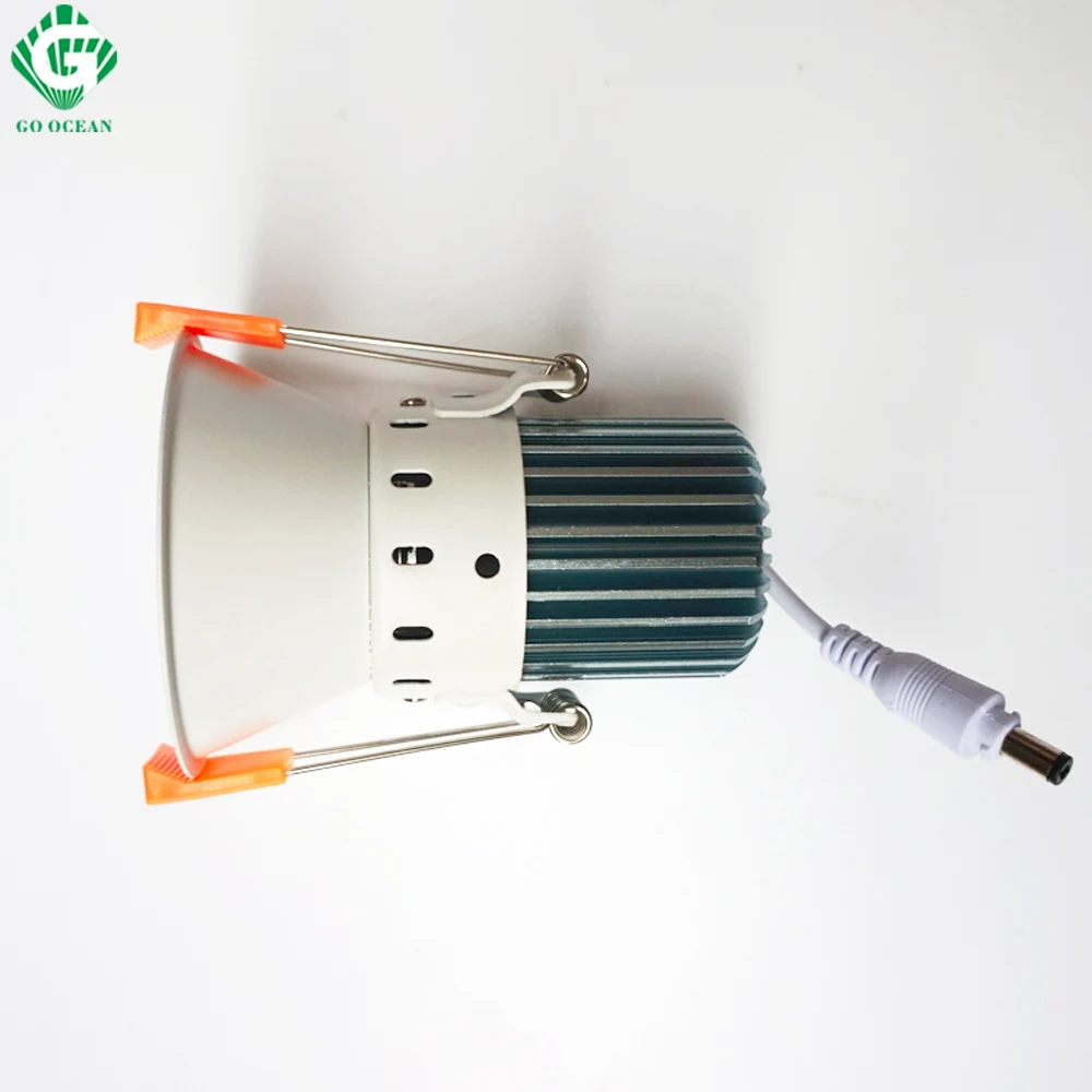 Downlights Встраиваемый проектор 12W Dimmable Spot Ceiling Светильники Светодиодная лампа
