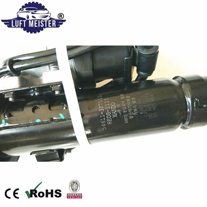 Пара восстановленных передних амортизаторов для Kia Opirus 06-с ECS 546113F750 546113F751 546213F750 546213F751