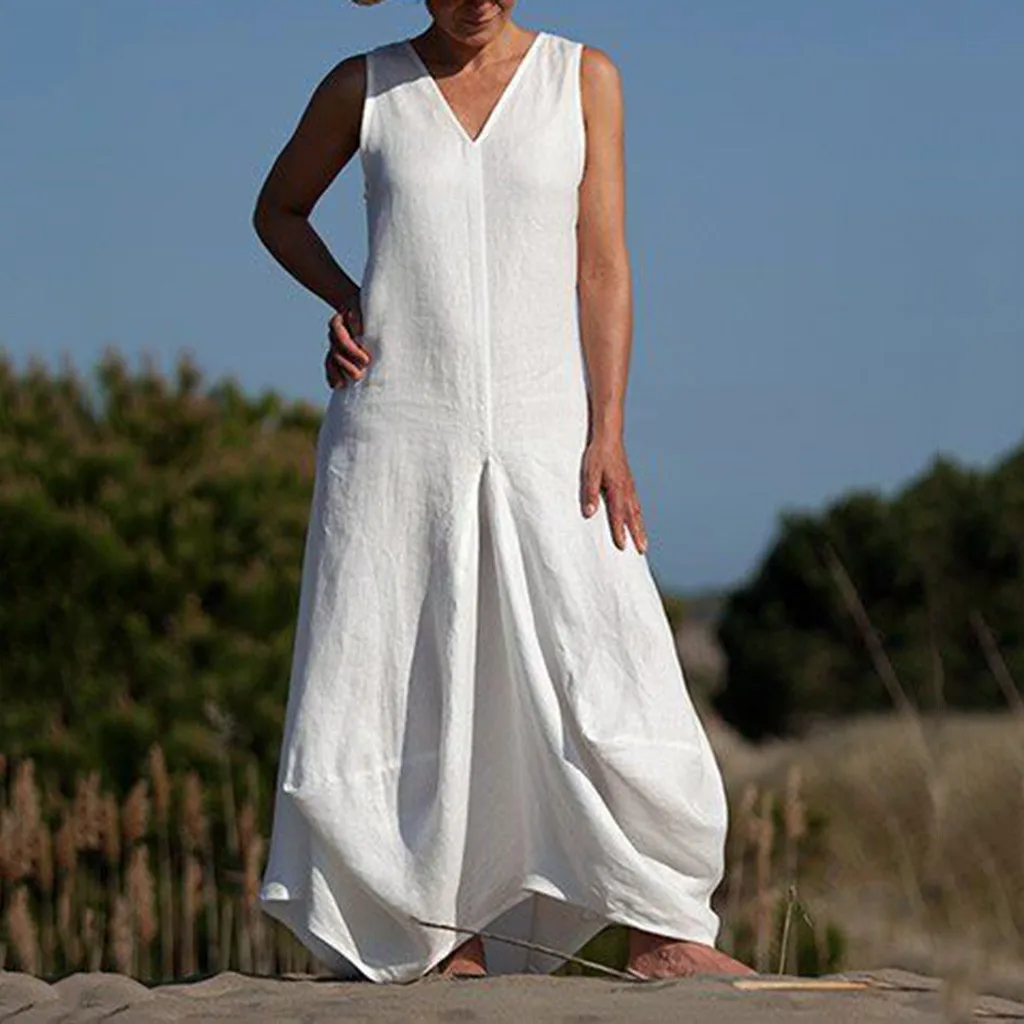 Женское летнее платье в стиле бохо модель 2020 года женские сарафаны без рукавов