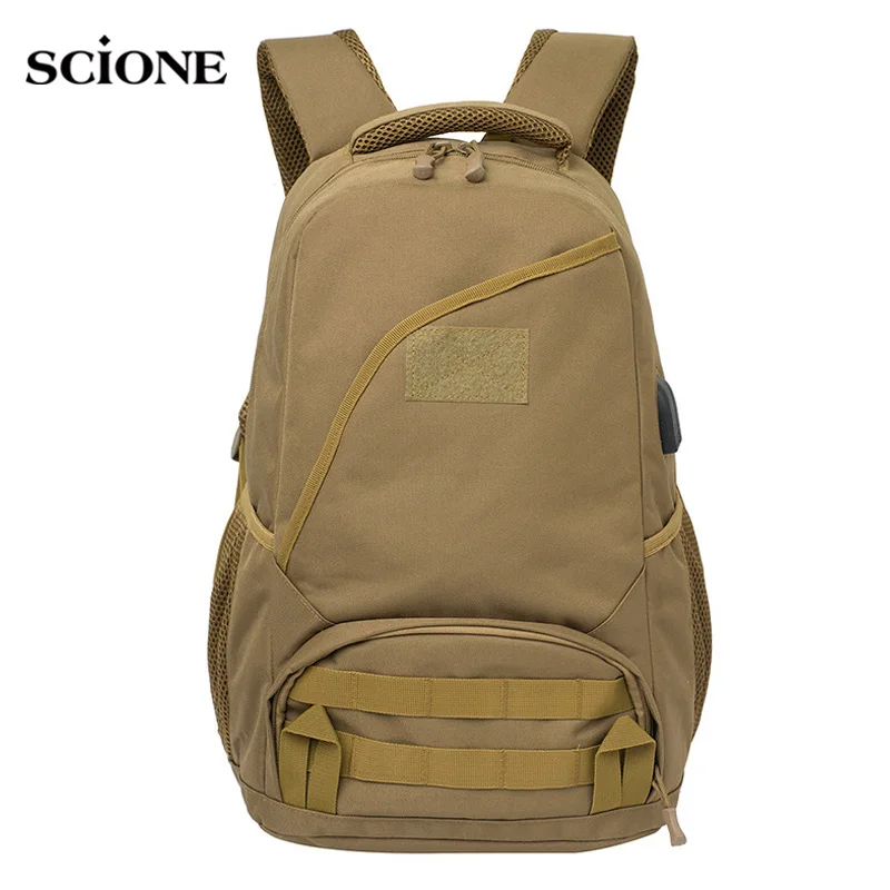 

Men Military Rucksacks Tactical Backpack Camouflage Outdoor Sport Hiking Camping Hunting Bags Travelling Trekking Bag XA747WA