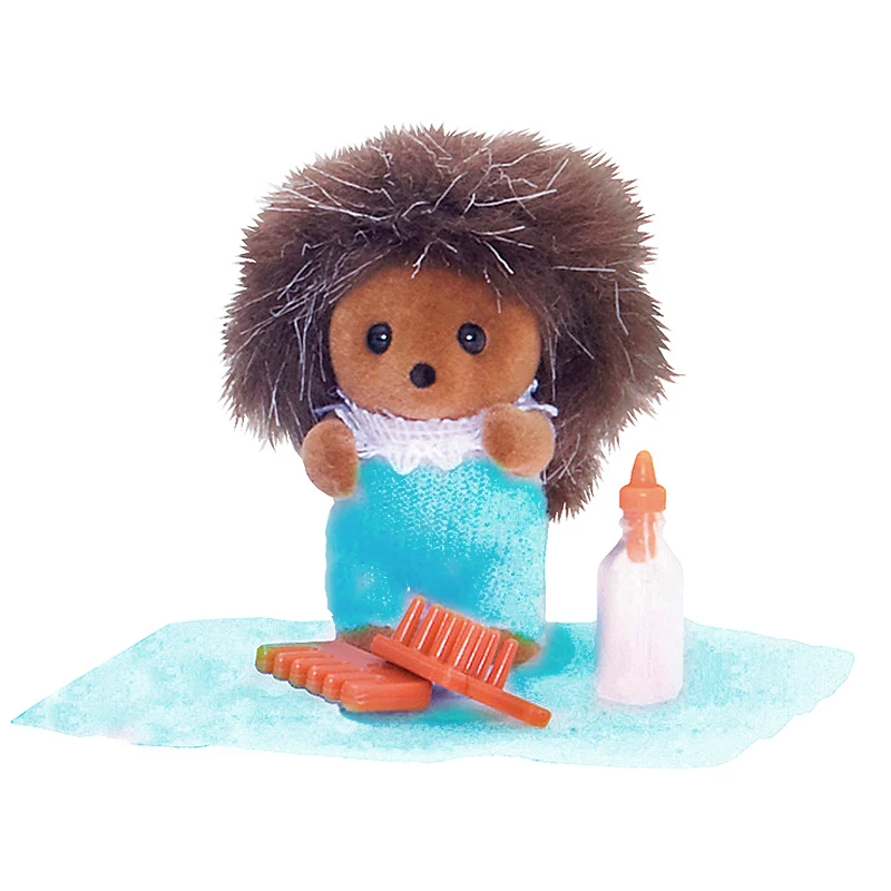 Sylvanian Family ежик детский набор кукольный домик пушистые игрушки Фигурки 4 см