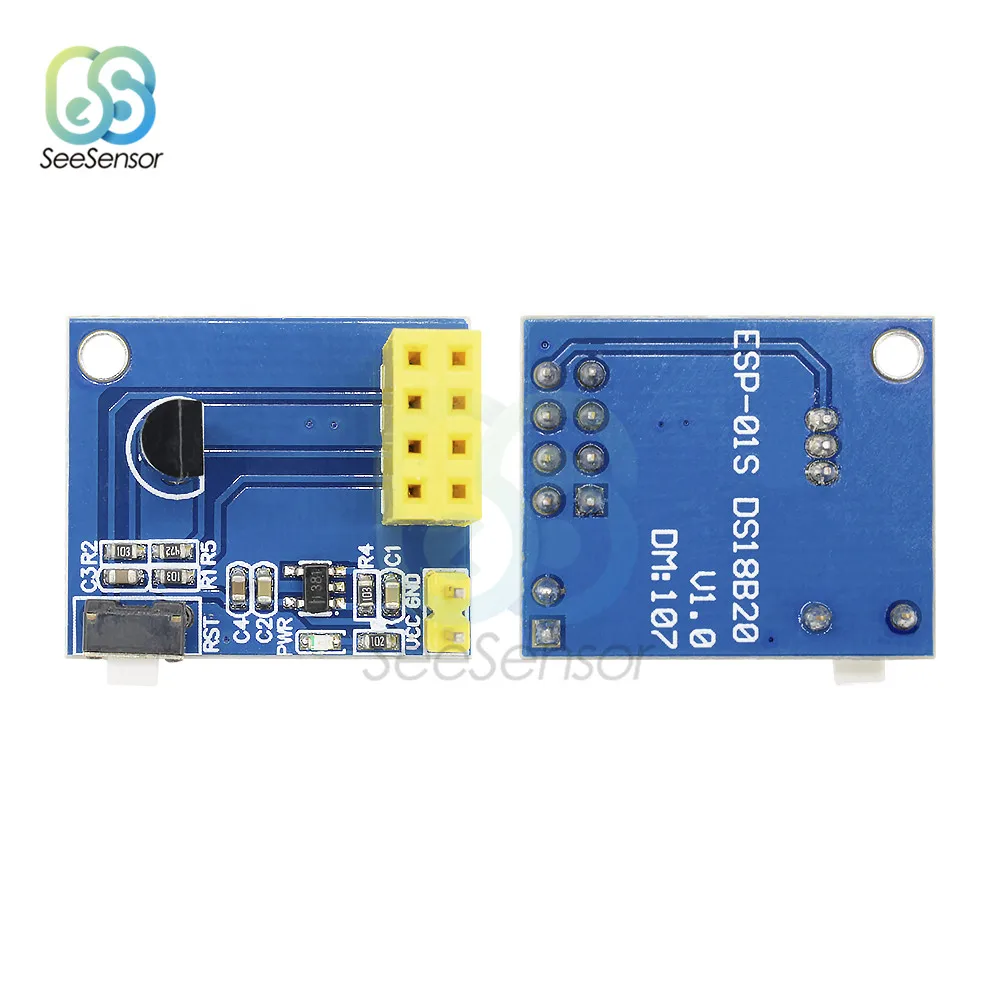 ESP8266 ESP-01 DS18B20 модуль датчика температуры esp8266 Wifi NodeMCU Smart Home IOT DIY комплект датчиков
