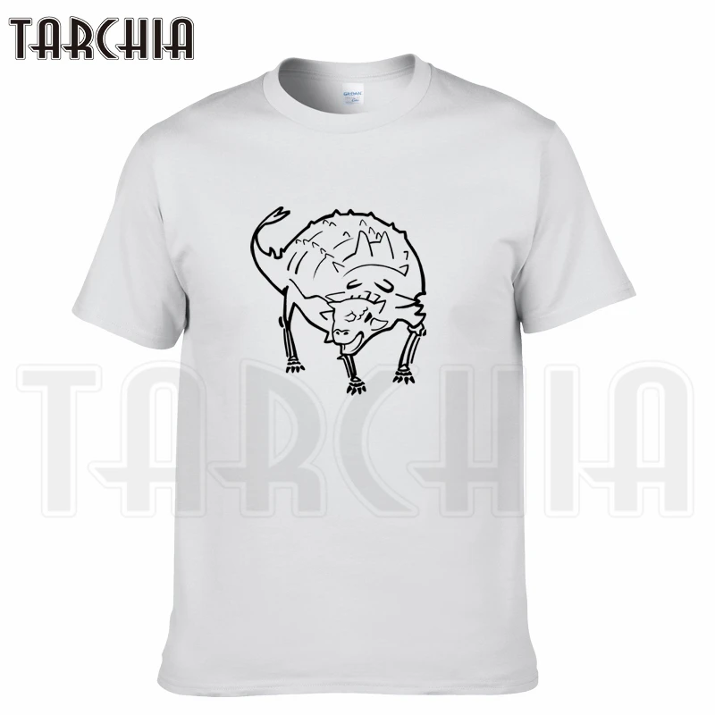 

TARCHIA, Новое поступление 2022, летняя брендовая футболка с круглым вырезом, хлопковые топы, футболки, мужские повседневные футболки с коротким ...