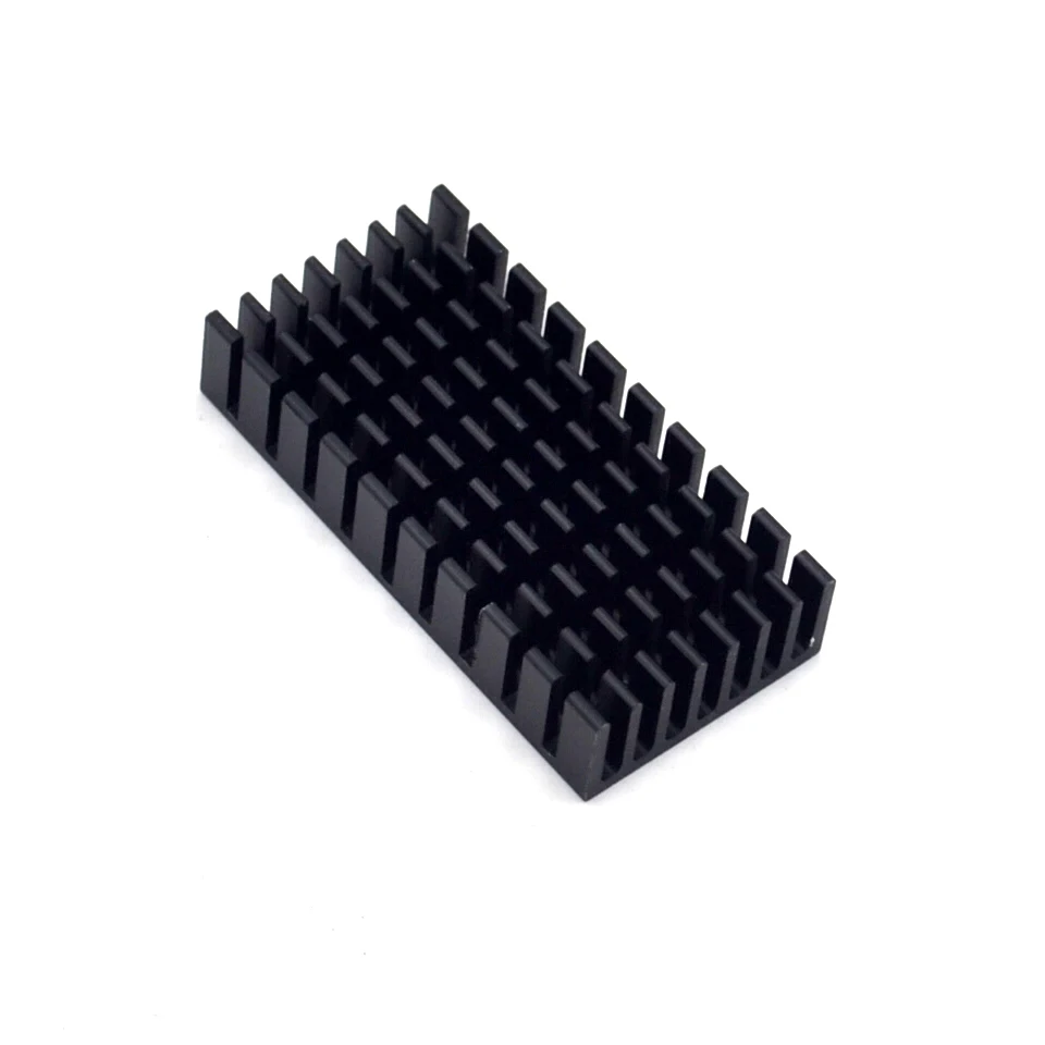 5 шт. Радиатор 50*25*10 мм (черный слот) Высококачественный радиатор|heat sink|heat sink