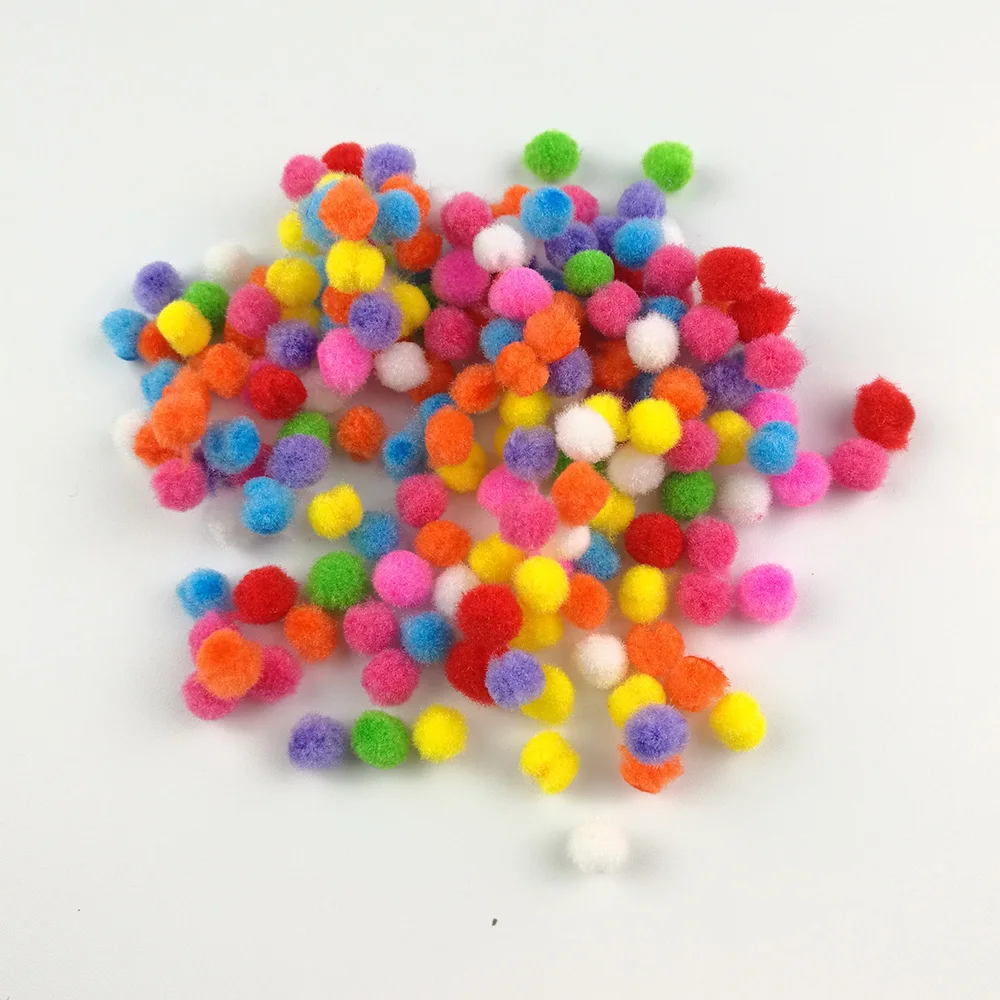 100 шт. мягкие помпоны для украшения дома и свадьбы 15 мм|craft pom poms balls|pompom ballsball toy |