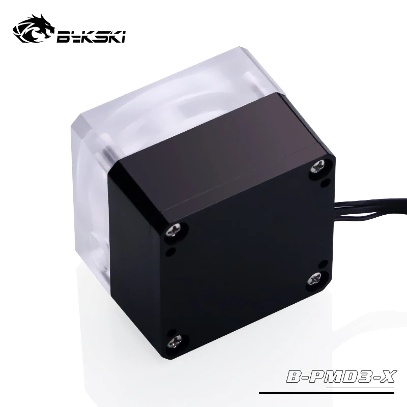 Bykski B-PMD3-X, PWM DDC насосы, максимальный поток 600л/ч, Максимальный подъем 6 метров