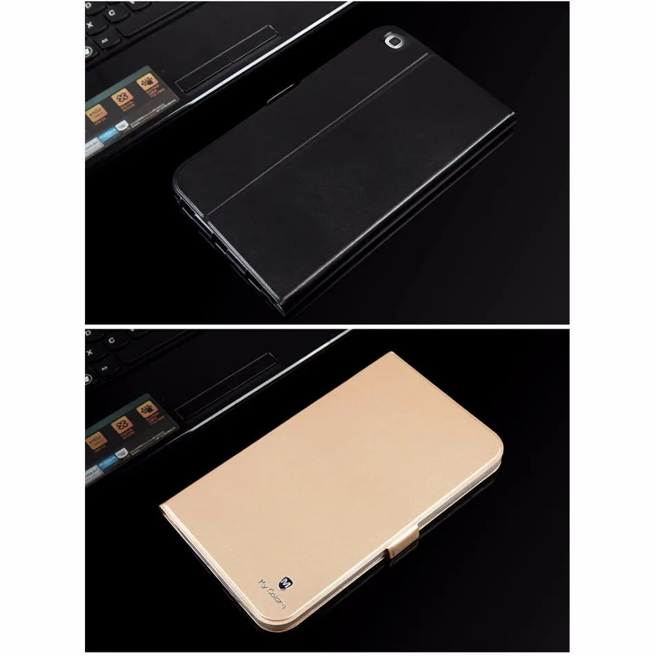 Роскошный силиконовый чехол из искусственной кожи для samsung Galaxy Tab 3 8,0 SM-T310 T311 T315, Модный чехол-книжка для планшета