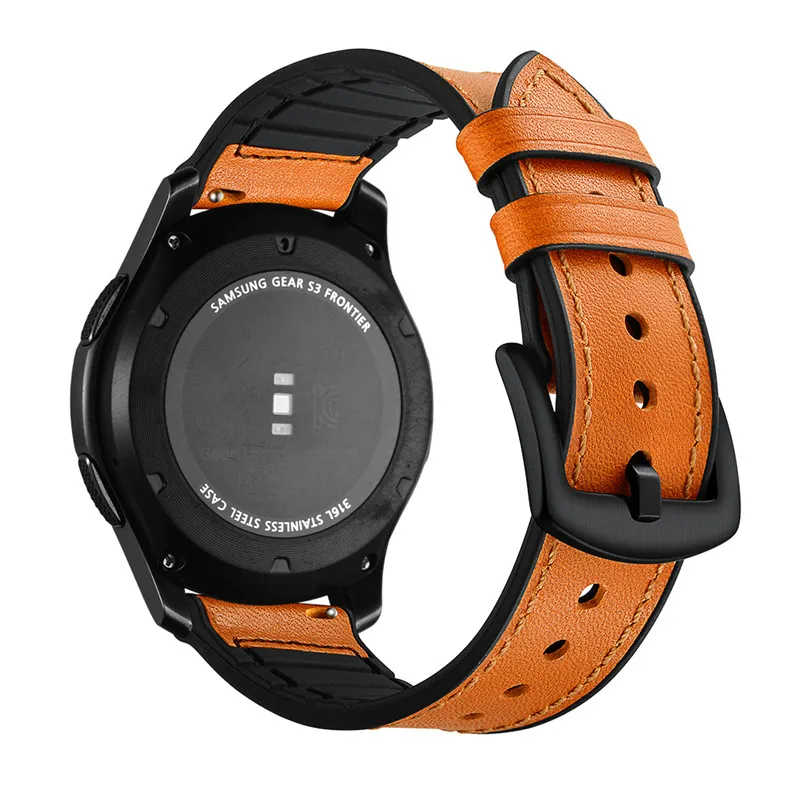 Ремешок gear S3 Frontier для samsung Galaxy Watch 46 мм 42 мм сменный ремешок для часов 22 мм 20 мм ремешок для huawei gt браслет на запястье ремень