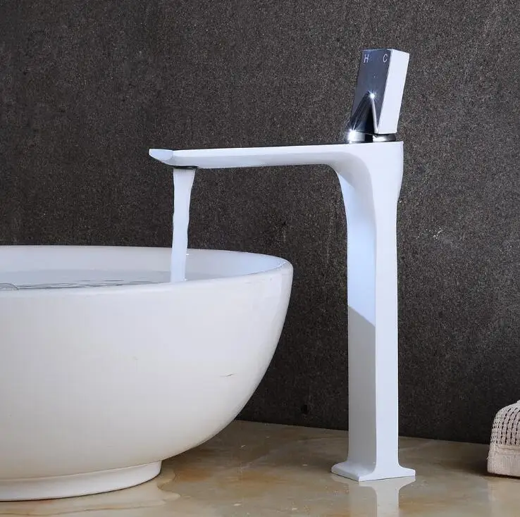 Смеситель для раковины черный смеситель ванной комнаты однорычажное отверстие