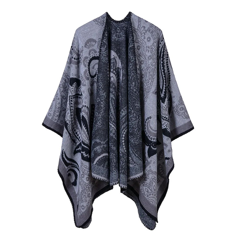 Новое поступление 2018 модная большая шаль с принтом для женщин накидка высокого
