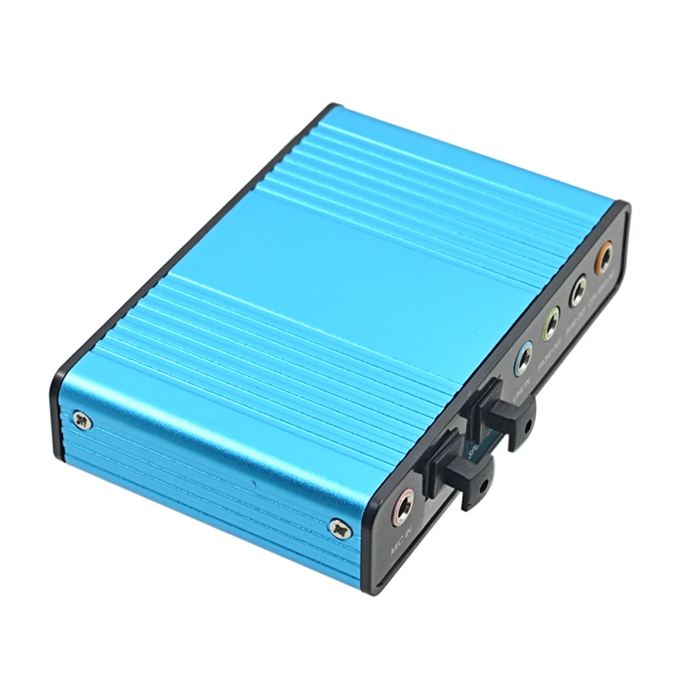 TISHRIC профессиональный внешний USB 5,1 звуковая карта до 3,5 мм разъем стерео микрофон линия в Spdif аудио адаптер для Mac ПК компьютер Ноутбук