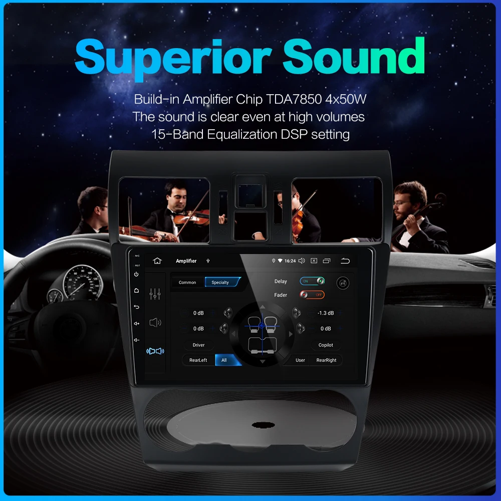Fongent 1 din радио автомобиля Android 9,0 для Subaru WRX 2013 forester USB MP3 " ips мульти сенсорный экран Авторадио 4 Гб ram