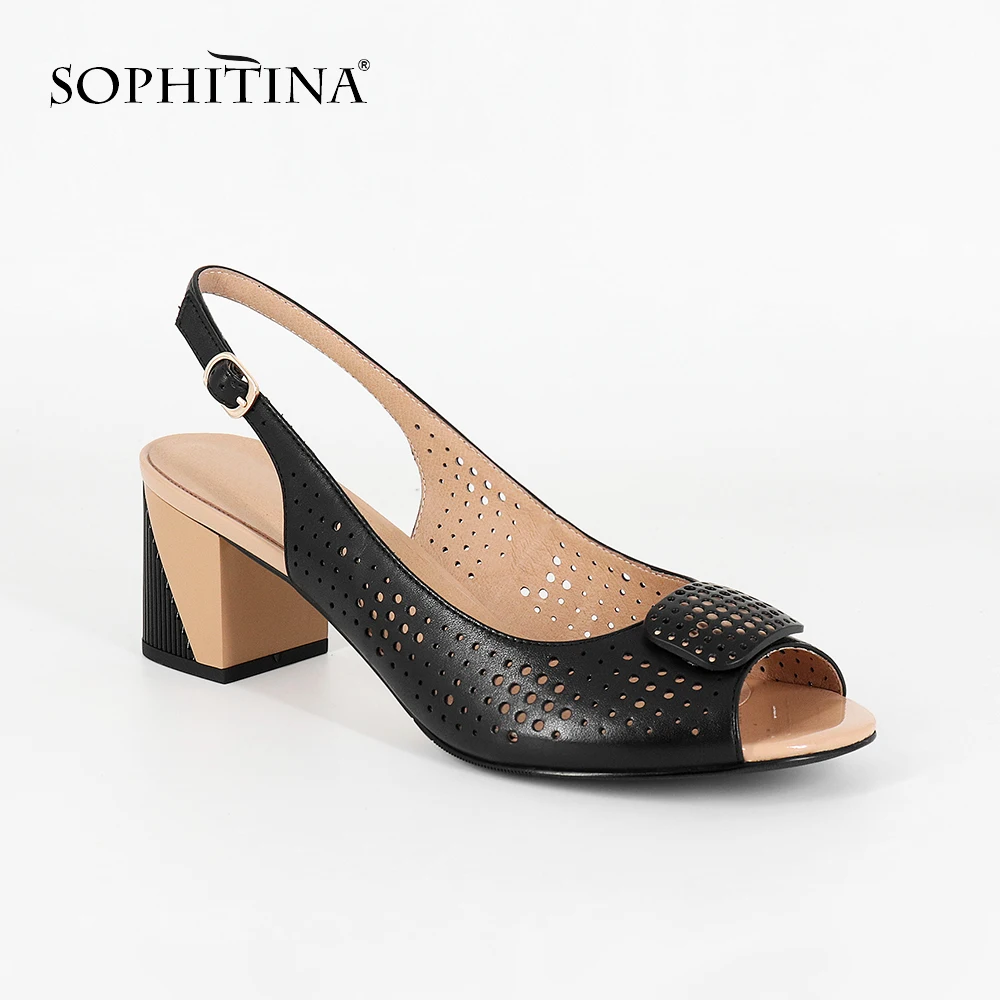 SOPHITINA/Летние повседневные женские босоножки Высококачественная обувь из