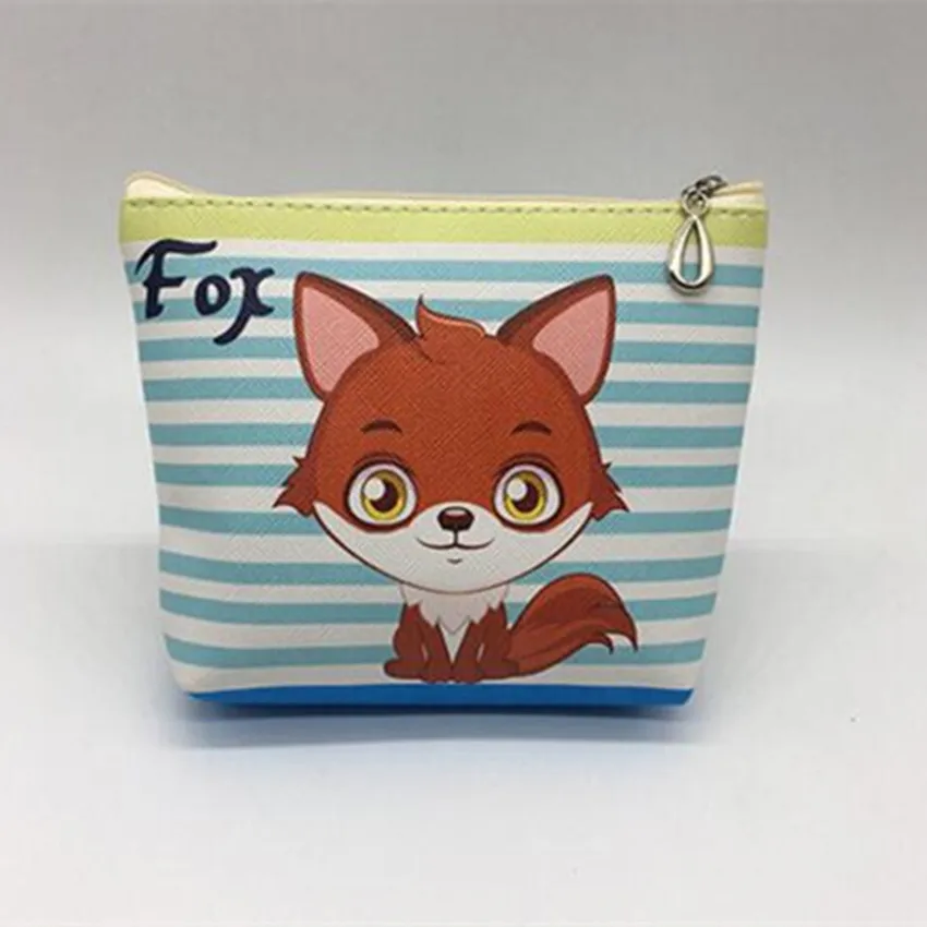 M038 2017 оригинальные женские кошельки Милая мультяшная сумка с лисой и кошкой из