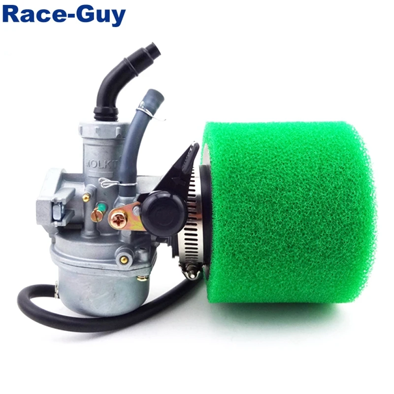 Карбюратор для квадроцикла гудок-карты пневматический фильтр зеленого цвета 22