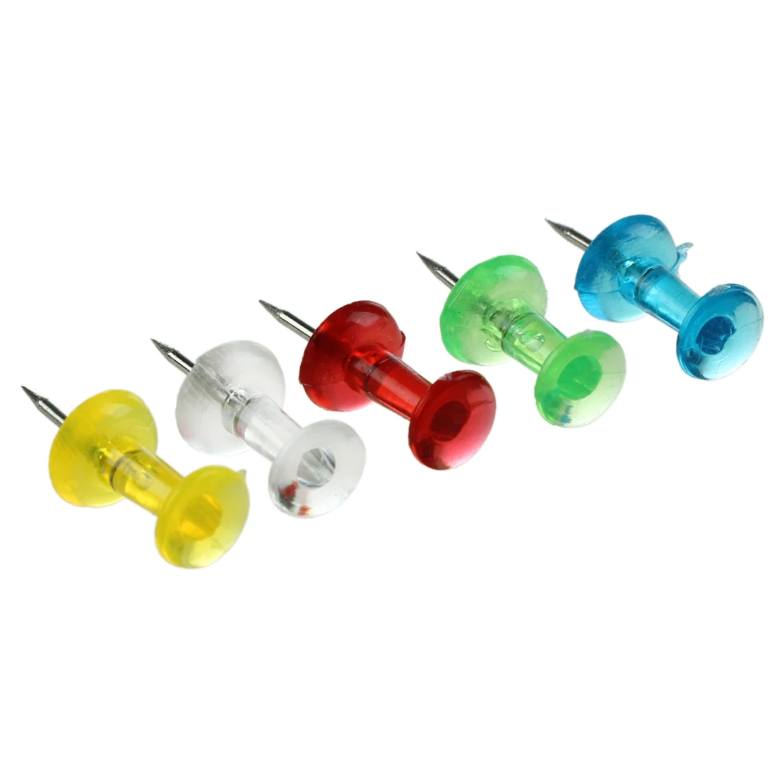 50 шт дома 5 цветов пластиковые верхние канцелярские карты нажимные булавки