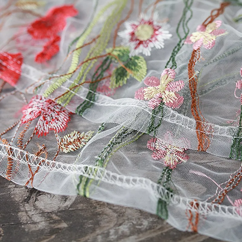 Летнее пляжное платье Новинка белое кружевное с круглым вырезом цветочный