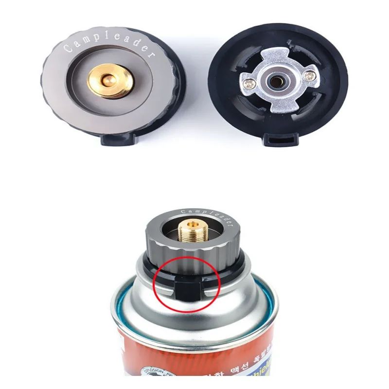 Наружный походный переходник для газовой плиты Сплит Тип конвертер печи разъем