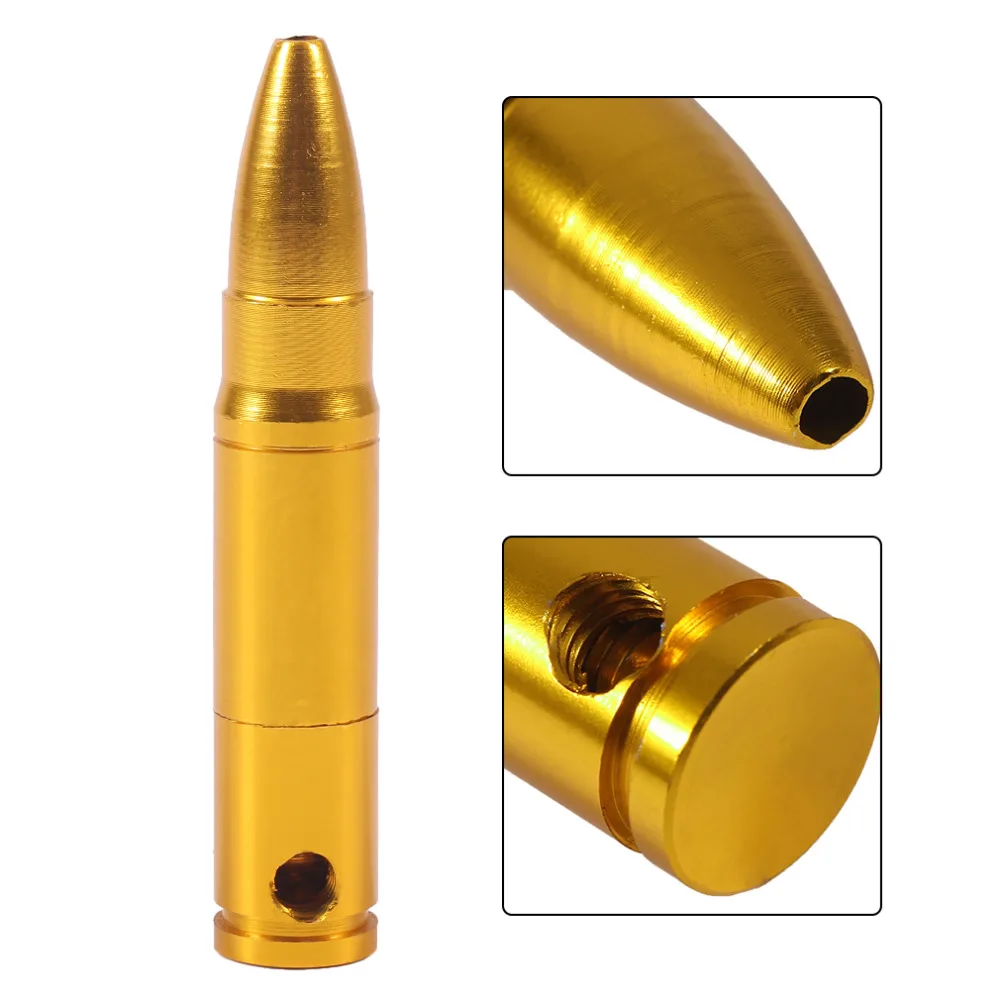 Золотые мини трубки из металла 1 шт. портативные креативные инструменты для