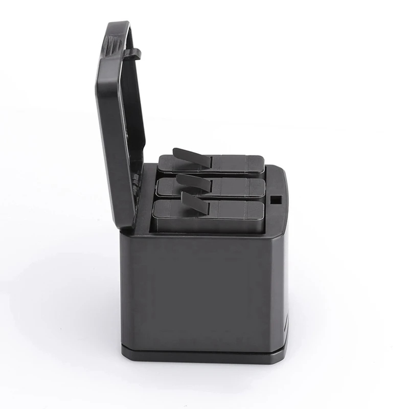 3 шт. для GoPro Hero 7 6 5 черный аккумулятор 1250 мАч + 2 в 1 слота светодиодный зарядное