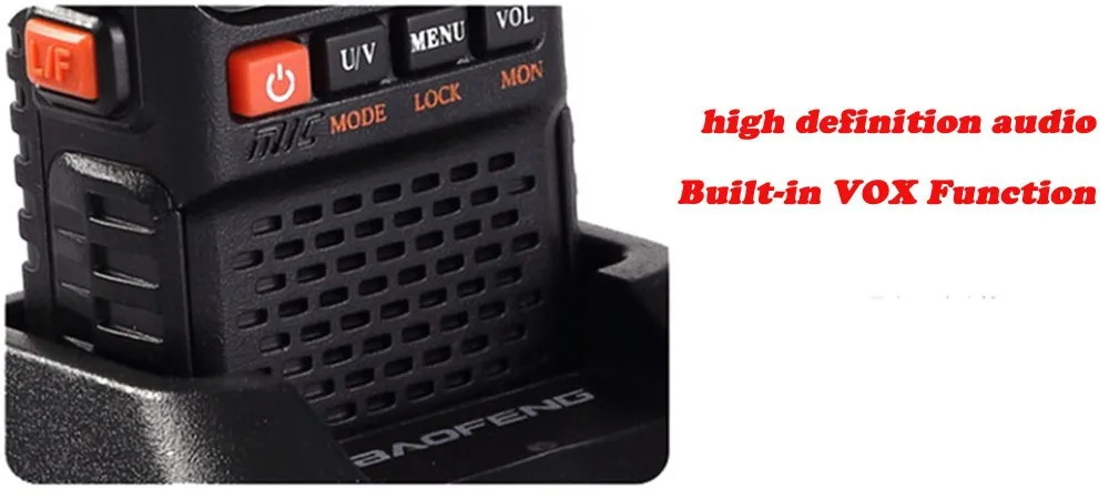 2 шт. радиостанция для ветчины 99ch vhf 136-174mhz uhf 400-470mhz walkie talkie двухдиапазонный радиоприемопередатчик vox для baofeng UV-3R plus