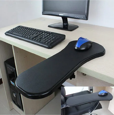 Double Attachment Computer Arm Rest Support Rest&ampplay prevent cervical spondylosis plate Mouse Pad For Chair/desk Free Shipping |