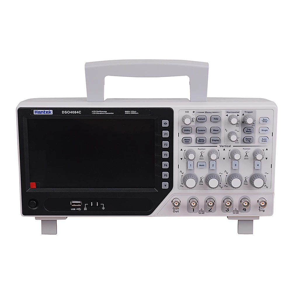

Генератор сигналов Hantek DSO4084C, 80 МГц, 1 ГГц/с, 4 канала