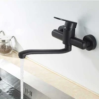 kitchen faucet mop pool vegetable pot balcony laundry pool double hole wall type cold and hot water faucet