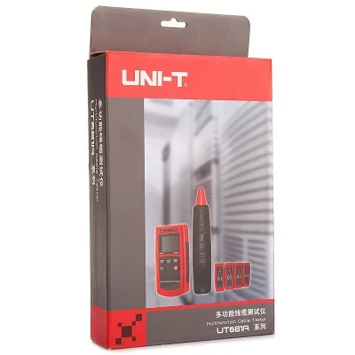 UNI-T UT681A портативный сетевой тест er кабельный искатель набор с тестом сопротивления петли rj45 rj11 кабельный локатор детектор
