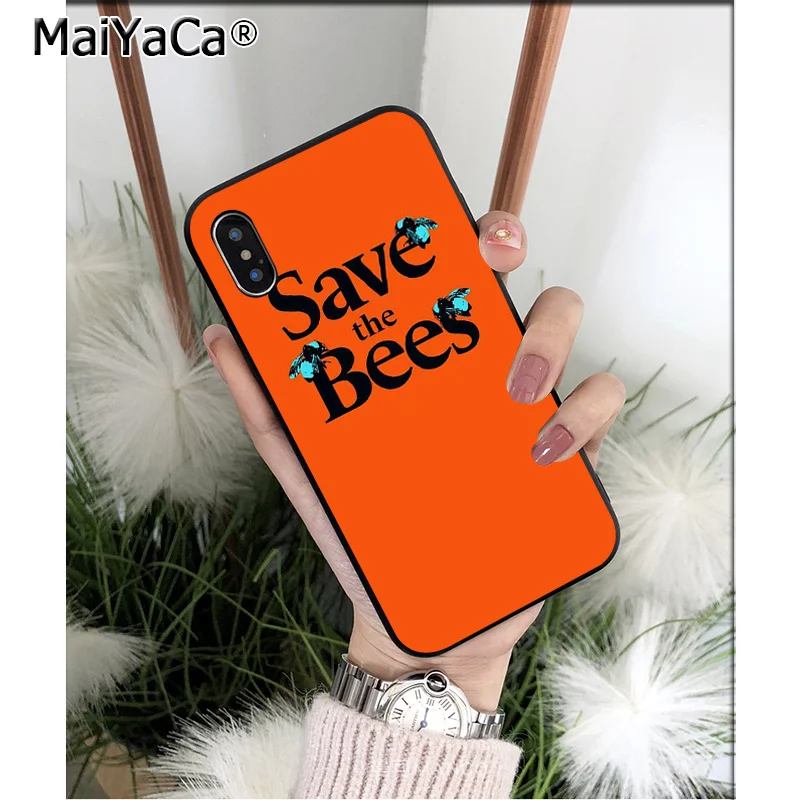 MaiYaCa Тайлер the creator Golf bees Силиконовый ТПУ мягкий черный чехол для телефона Apple iPhone 8