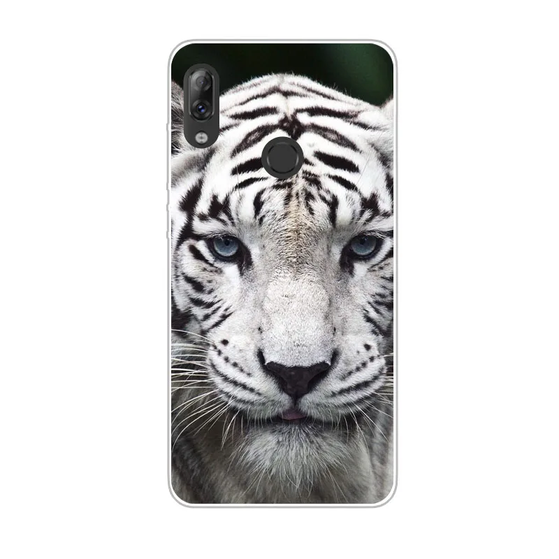 Lenovo K5 pro Case Silicon Tiger lion Painting Soft TPU Back Cover for K5pro Phone protect Bags shell |