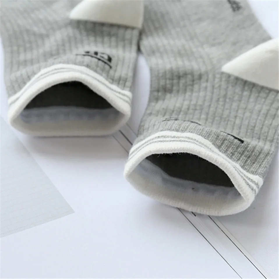 Носки женские хлопковые с принтом в виде букв носки стиле хараджуку | Женская