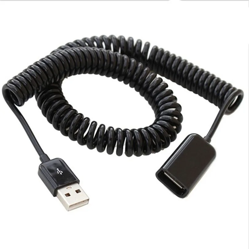 USB 2 0 пружинный Удлинительный кабель тип А штекер гнездо уникальный компьютерный