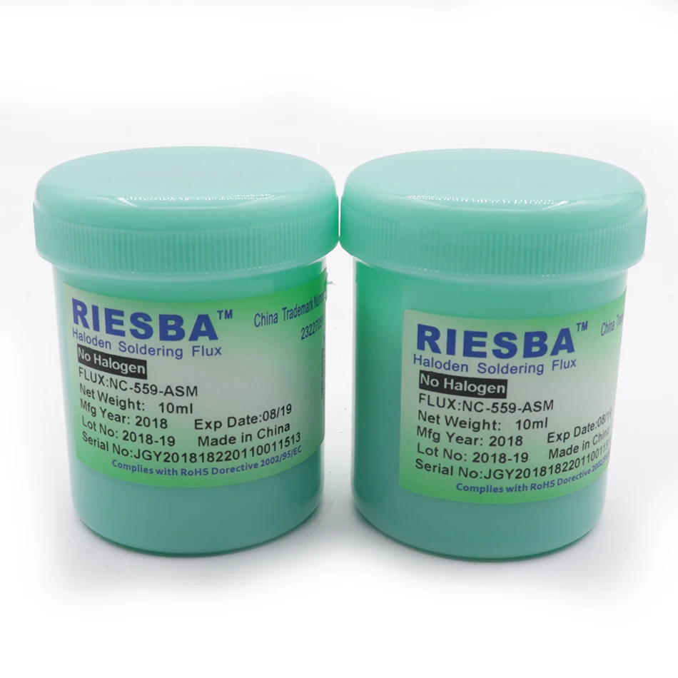 RIESBA NC 559 ASM 100 г бессвинцовый флюс для SMT BGA ресварочный ремонтный инструмент