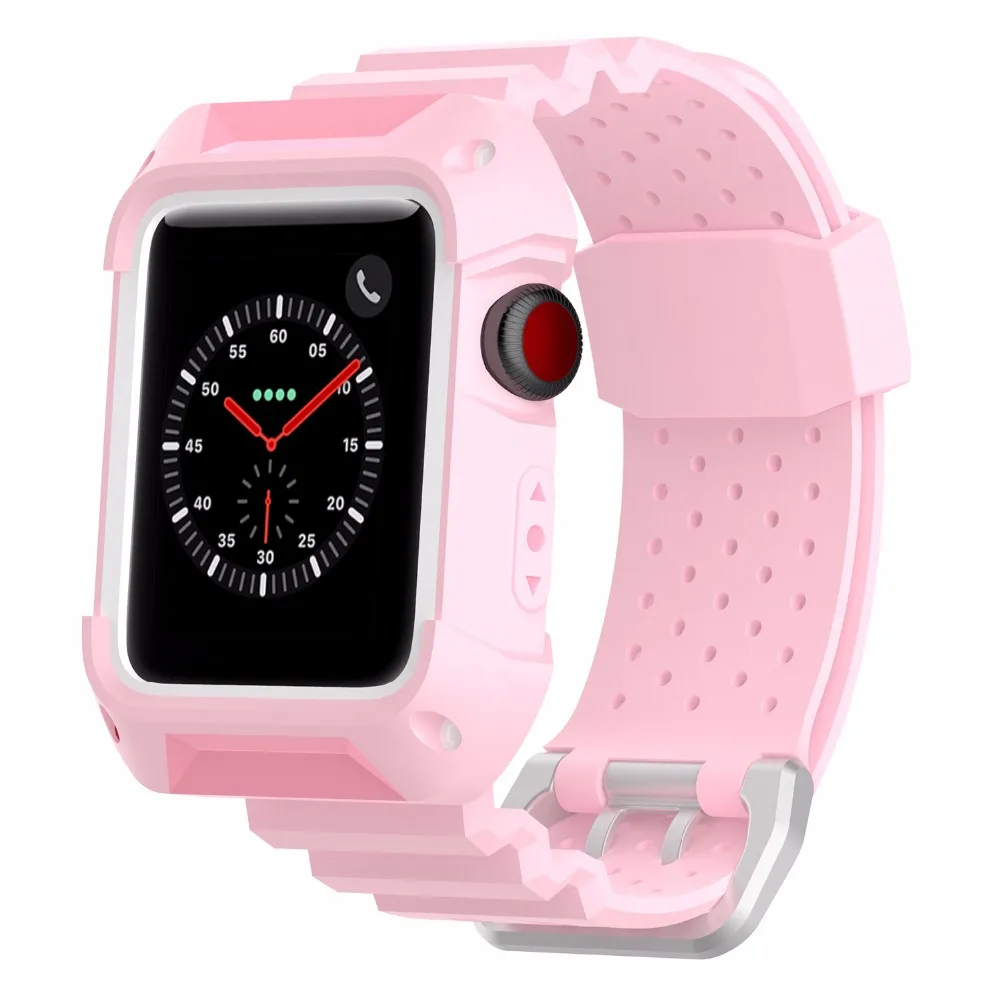 Odog ТПУ ремешок для Apple Watch 42 мм 38 браслет спортивные наручные часы ремень