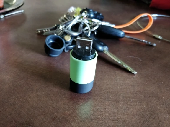 СВЕТОДИОДНЫЙ брелок лампа 0 3 Вт 25 лм перезаряжаемый мини USB фонарик карманный