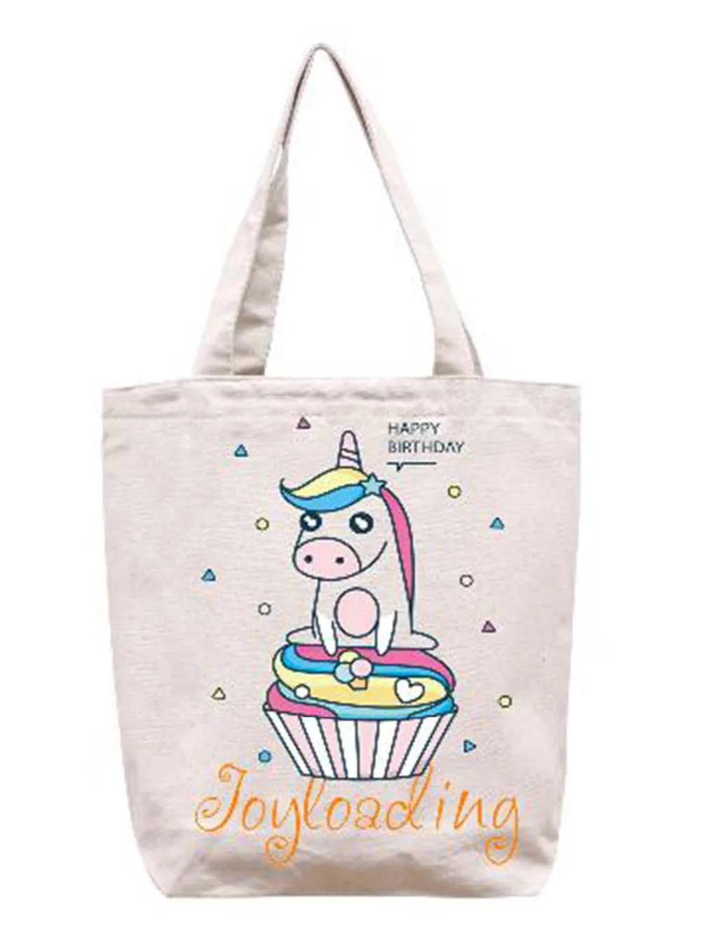 Joyloading модная мультяшная красочная Радужная дизайнерская многоразовая сумка для